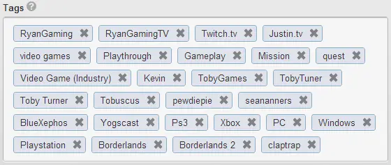 best youtube tags