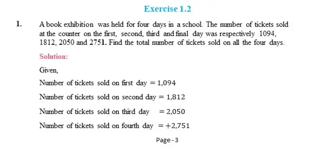 CBSE NCERT Solutions for Class 6 Mathematics Chapter 1 Exercise 2