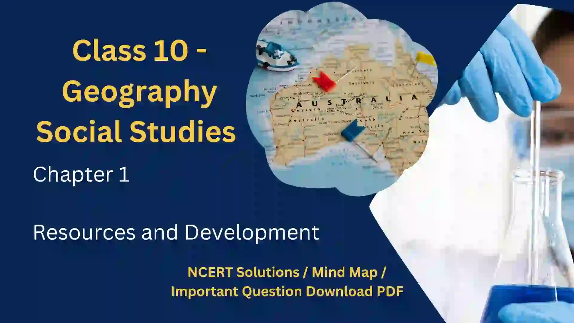 Class 10 Social Studies Geography Chapter 1 Resources and Development